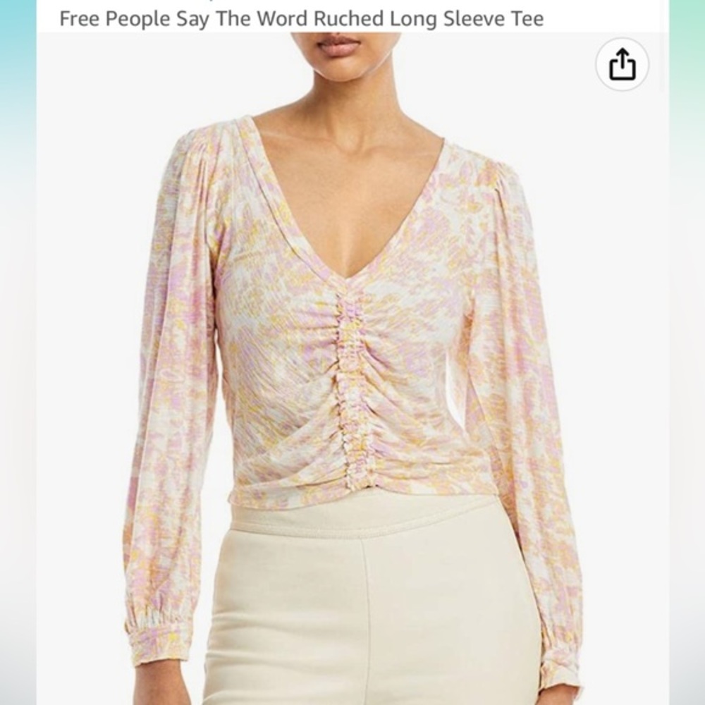 Free People Long Sleeve Shirt NWT